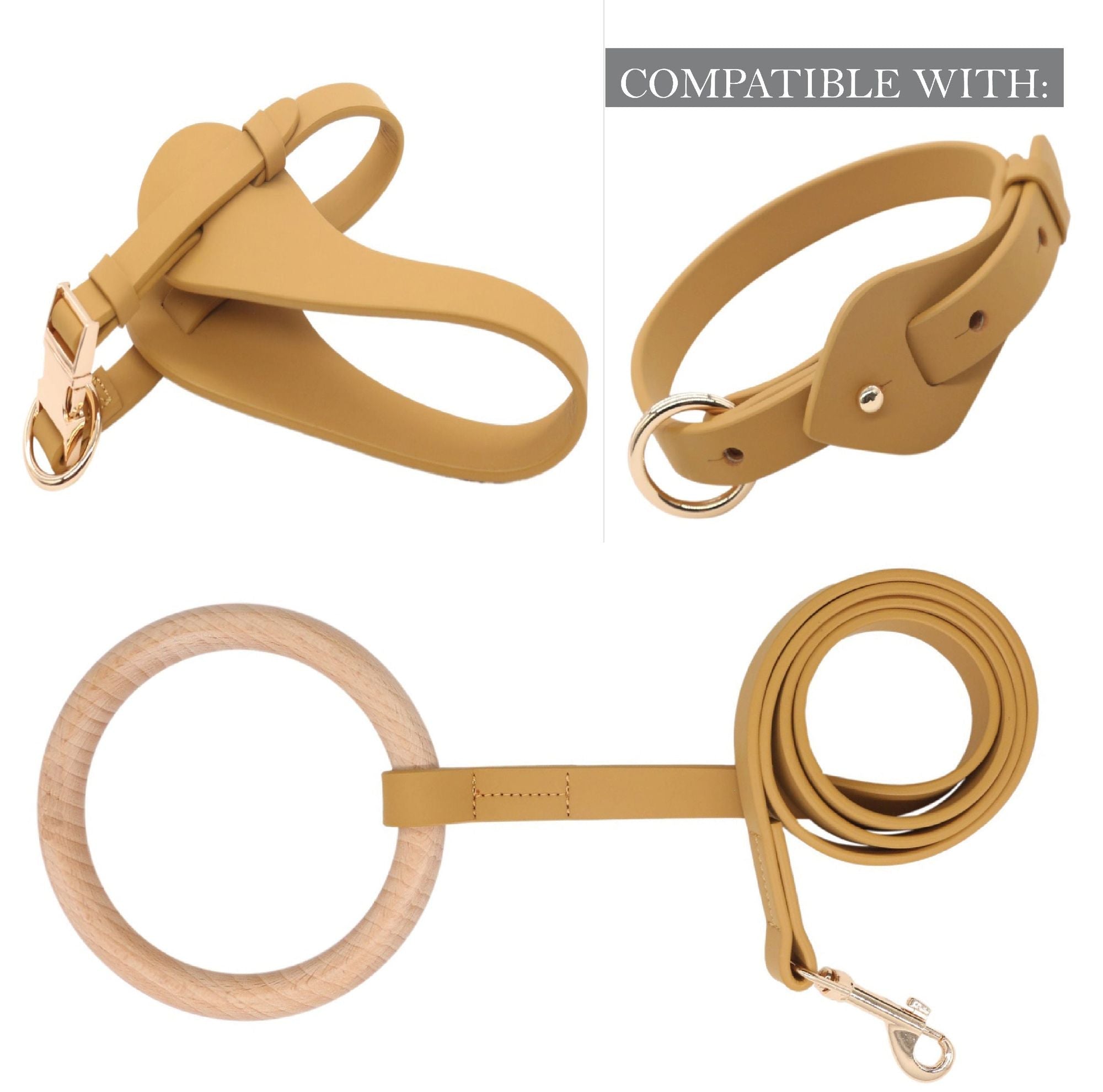 Pet Life 'Ever - Craft' Boutique Series Adjustable Designer Leather Dog Harness - Dog Time Outlet