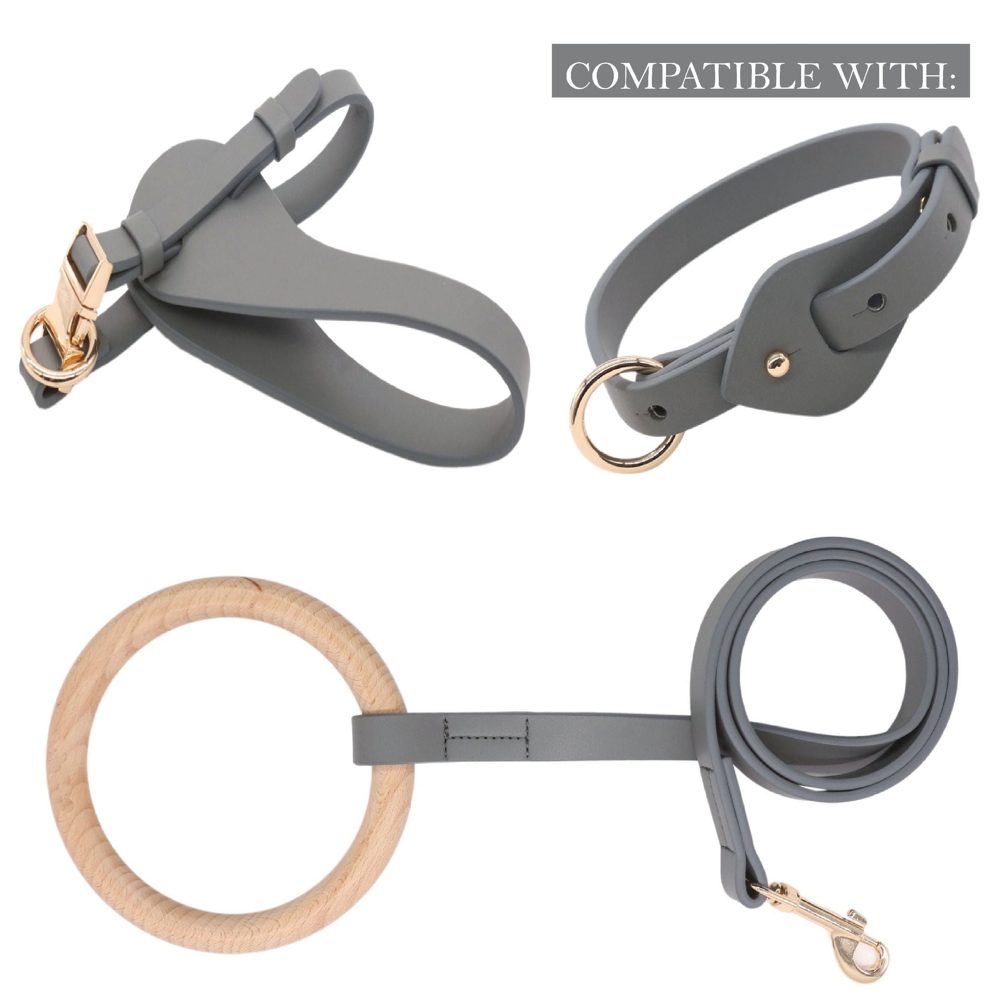 Pet Life 'Ever - Craft' Boutique Series Adjustable Designer Leather Dog Harness - Dog Time Outlet