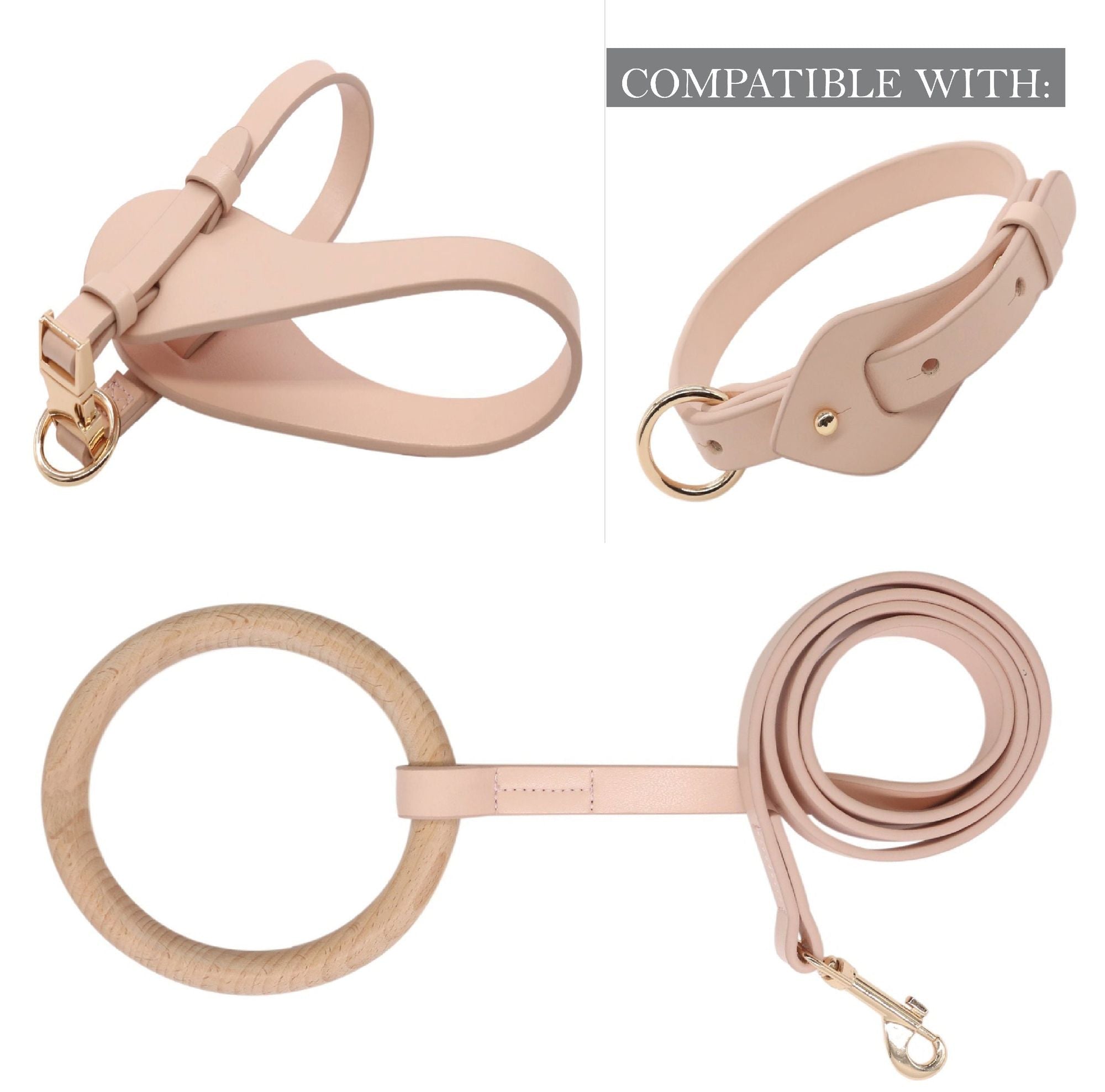 Pet Life 'Ever - Craft' Boutique Series Adjustable Designer Leather Dog Harness - Dog Time Outlet