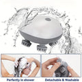 Pet Massager, Pet Scalp Massager, Handheld Electric Cat Massager, Dog Massager, 4 Rotating Massage Heads, Relax Muscles, Cat and Dog Scalp Massager, Pet Gift - Dog Time Outlet