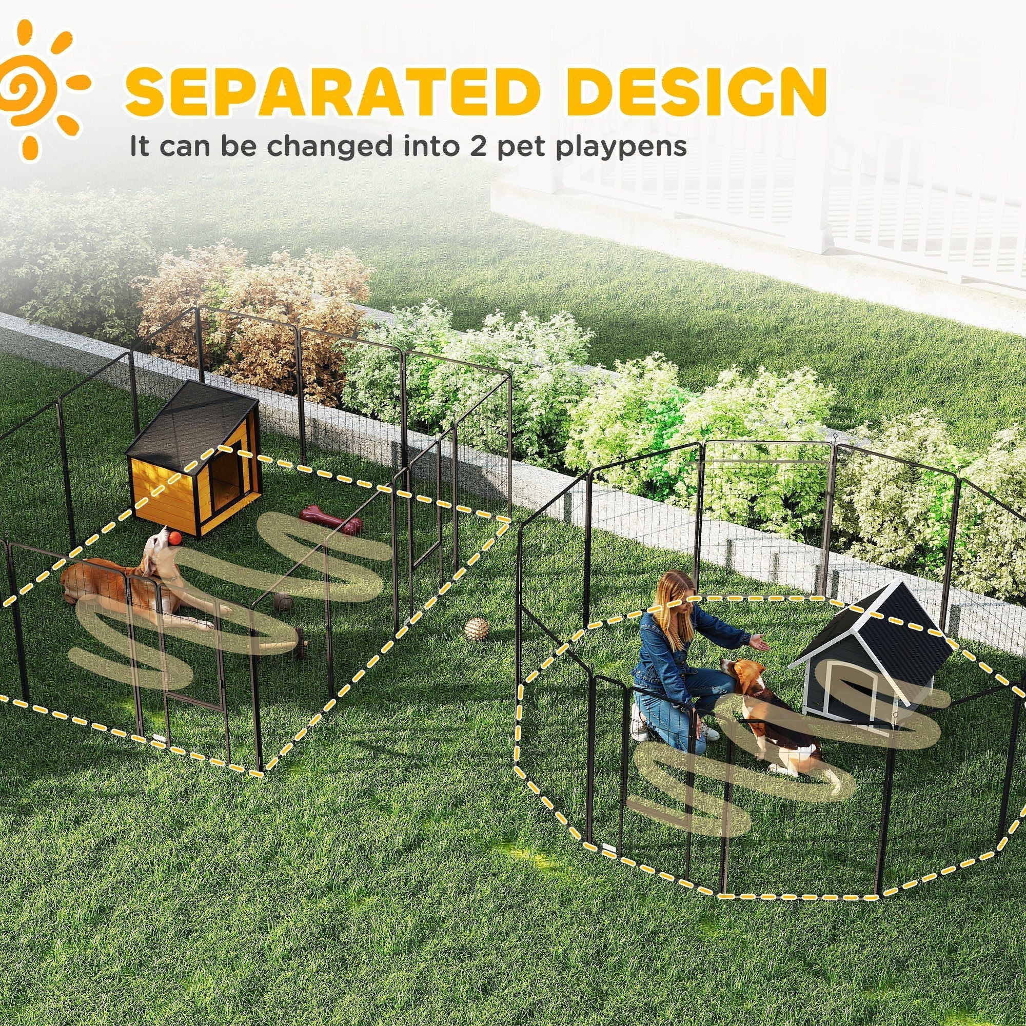 Pet Playpen , Dog Playpen - Dog Time Outlet