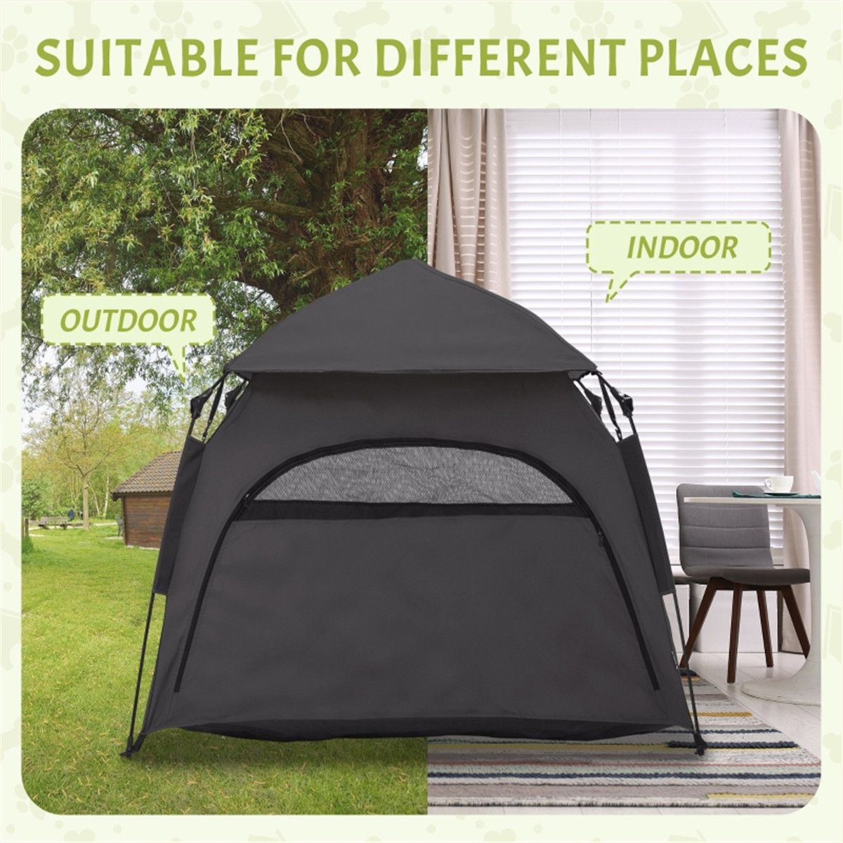 Pop Up Dog Tent / Pet Camping Tent ( Amazon Shipping)(Prohibited by WalMart) - Dog Time Outlet