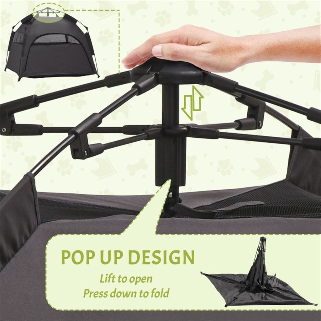 Pop Up Dog Tent / Pet Camping Tent ( Amazon Shipping)(Prohibited by WalMart) - Dog Time Outlet