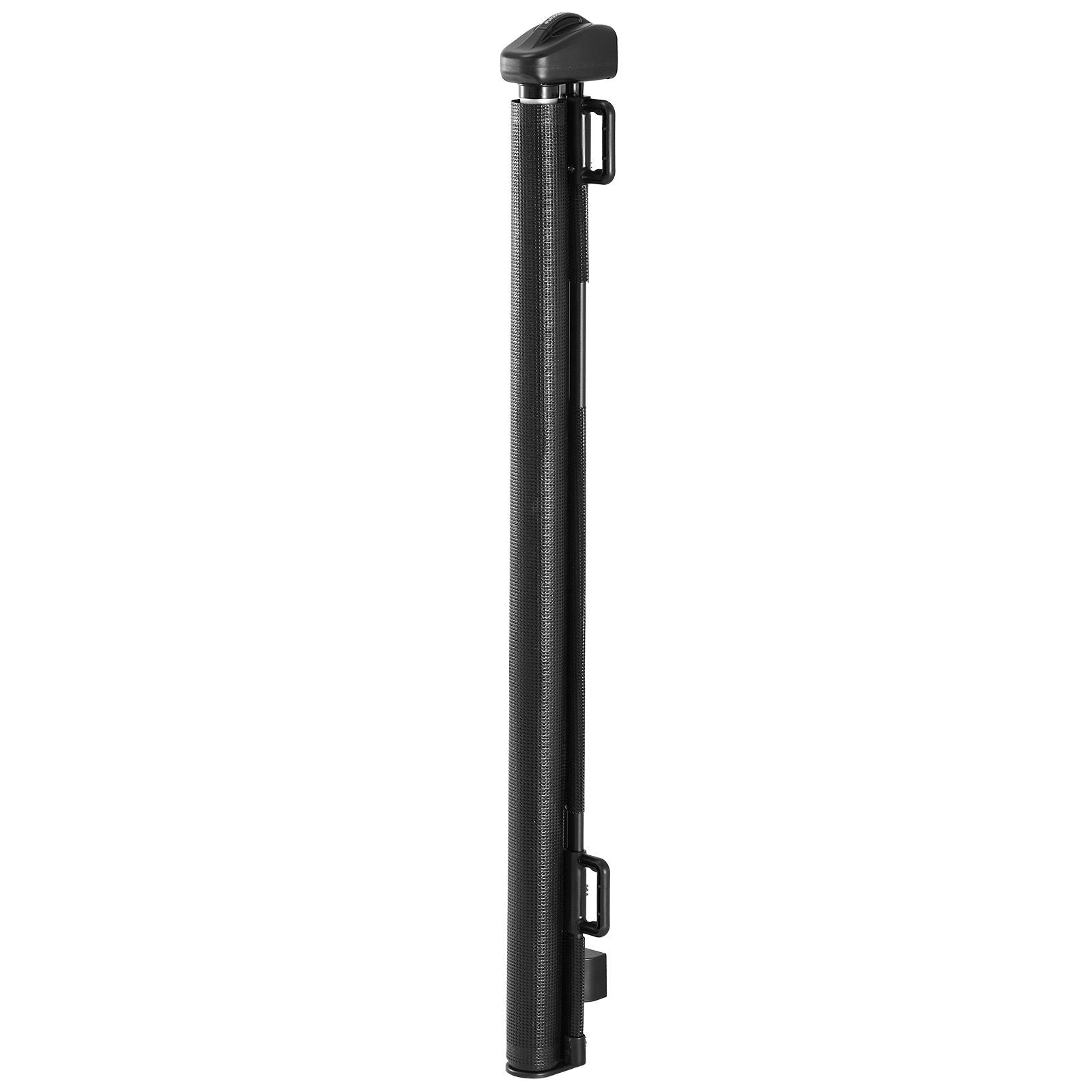 Retractable Baby Gate, Extends to 72.8 inch Wide, 31.3 inch Tall, with Security Lock, Easy to Use, Walk Through Without Tripping, Mesh Dog Gate for Stairs, Hallways, Indoor/Outdoor, Black - Dog Time Outlet