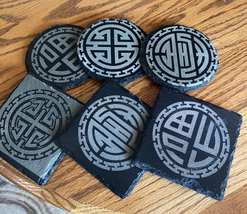Slate Coasters for any occasion - Dog Time Outlet