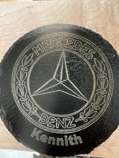 Stone engraved Coasters - Dog Time Outlet