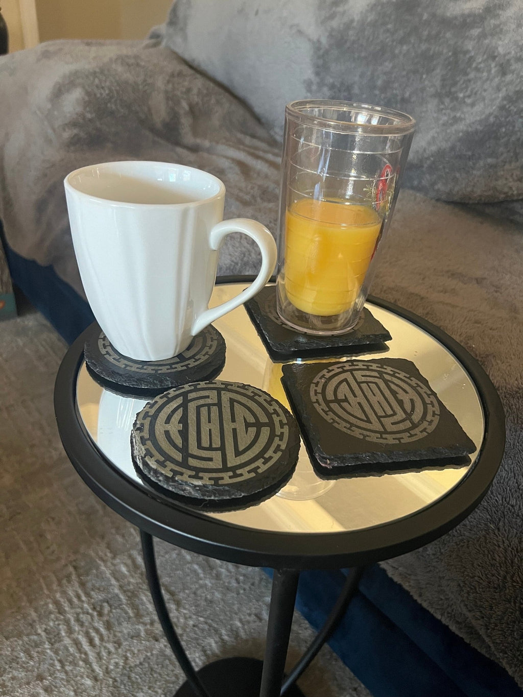 Stone engraved Coasters - Dog Time Outlet