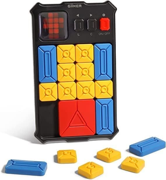 Super Slide Puzzle Games, Original 500+ Challenges Brain Teaser Puzzle, Toys for Kids Teens, Travel Games Birthday Stocking Stuffers for Boys Girls, Activities for Road Trips - Dog Time Outlet