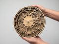 Unique 10" GEAR CLOCK - Dog Time Outlet