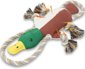 Upgraded Duck Dog Toys for Aggressive Chewers Puppy Toys with Crinkle Paper and Squeaker, Interactive Tug of War Dog Toy for Small, Medium, and Large Breeds - Dog Time Outlet