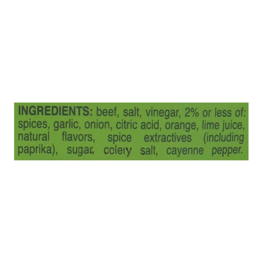 Vacadillos - Carne Seca Chile Lime - Case Of 8 - 2 Oz - Dog Time Outlet