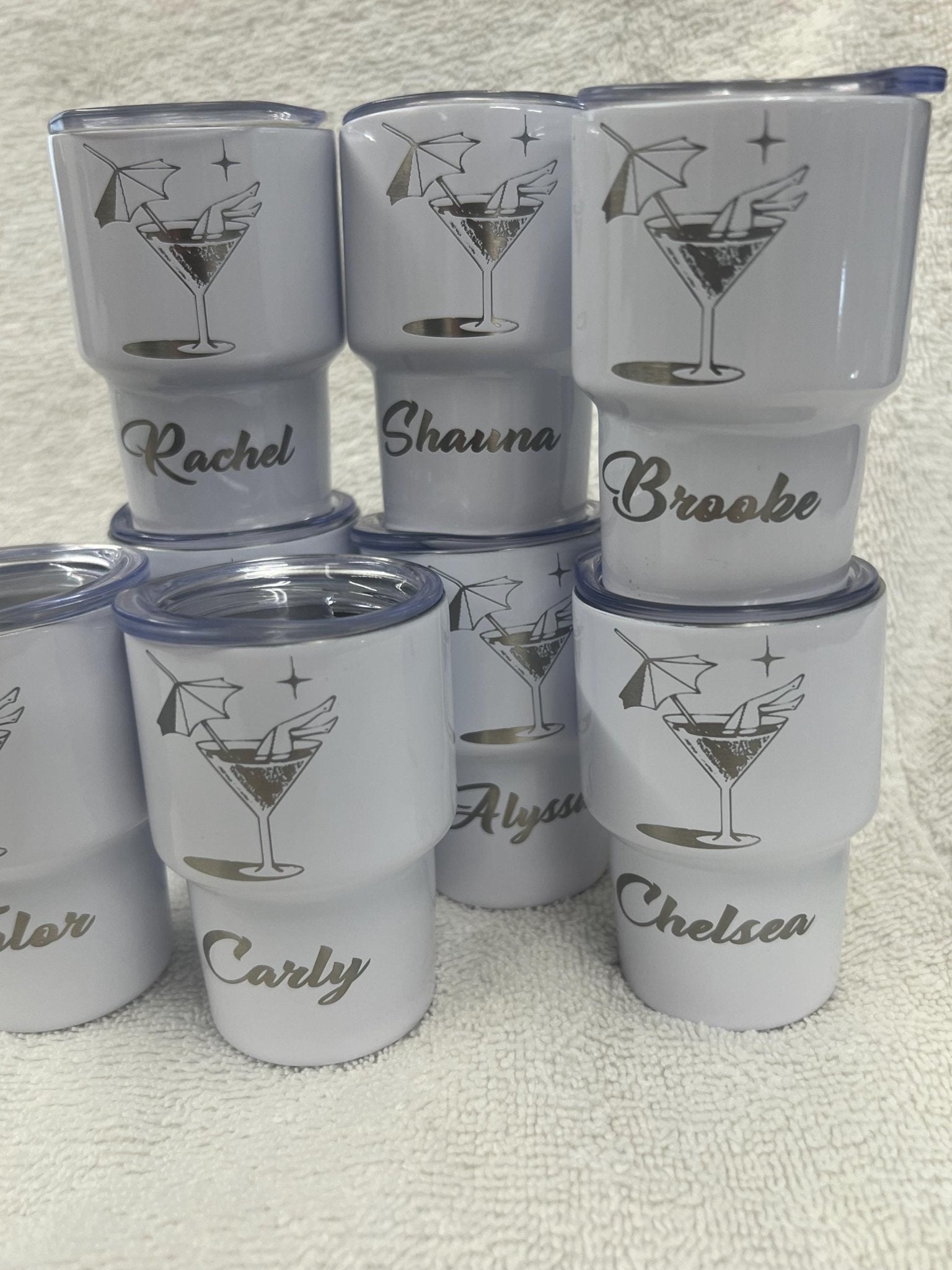 Wedding, Party Mini Tumblers: 3oz - Dog Time Outlet
