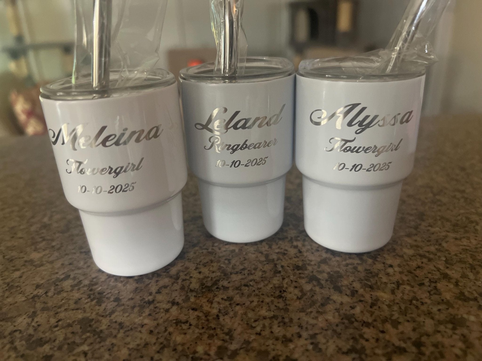 Wedding, Party Mini Tumblers: 3oz - Dog Time Outlet